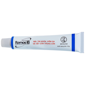 Gel Remos IB Rohto điều trị ngứa, viêm da, vết côn trùng (10g)