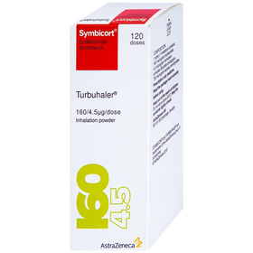 Thuốc Symbicort AstraZeneca điều trị hen suyễn, tắc phổi mãn tính (120 liều)