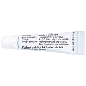 Kem Acyclovir Stada Cream điều trị da nhiễm virus Herpes Simplex (2g)