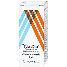 Thuốc nhỏ mắt TobraDex Novartis điều trị tình trạng viêm ở mắt (5ml)