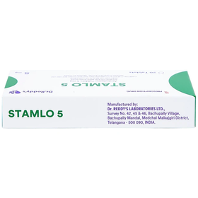 Thuốc Stamlo 5mg Dr.Reddy&#039;s điều trị tăng huyết áp (2 vỉ x 10 viên)