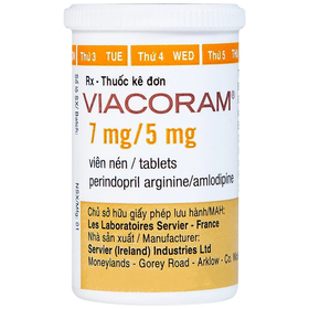 Thuốc Viacoram 7mg/5mg điều trị tăng huyết áp (30 viên)
