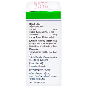 Thuốc nhỏ mắt Posod điều trị đục, xuất huyết pha lê (10ml)