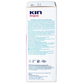 Nước súc miệng Kin Gingival chăm sóc chuyên sâu vấn đề về nướu và ngừa sâu răng (250ml)
