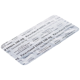 Thuốc Paracetamol Stada 500mg hỗ trợ giảm đau và hạ sốt (10 vỉ x 10 viên)
