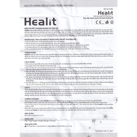 Gel Healit Vhpharma hỗ trợ điều trị vết thương hở cấp tính và mãn tính (5g)