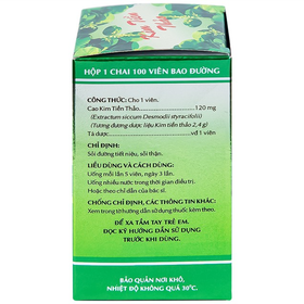 Thuốc Kim Tiền Thảo OPC trị sỏi đường tiết niệu, sỏi thận (100 viên)