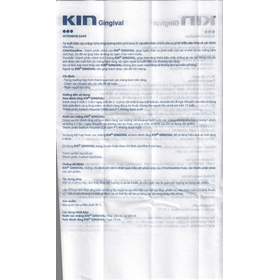 Nước súc miệng Kin Gingival chăm sóc chuyên sâu vấn đề về nướu và ngừa sâu răng (250ml)