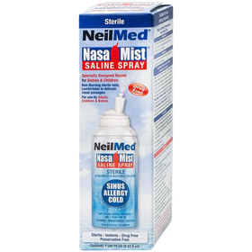 Xịt mũi NeilMed Nasa Mist hỗ trợ vệ sinh mũi xoang êm dịu (75ml)