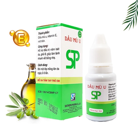 Dầu Mù U Sp làm mềm da, dưỡng ẩm, mờ sẹo (Chai 15 ml)