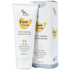 Kem Fixderma Foot Cream hỗ trợ cung cấp độ ẩm, làm mềm da gót chân 60g