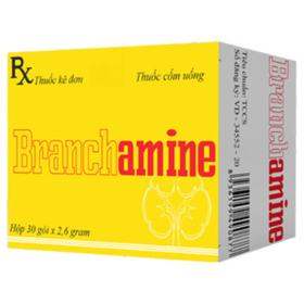Thuốc cốm Branchamine cung cấp các acid amin (30 gói)