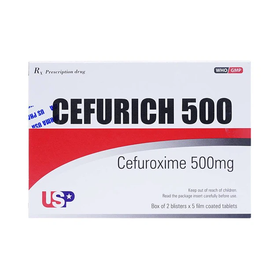 Thuốc Cefurich 500mg US Pharma điều trị nhiễm khuẩn (10 viên)