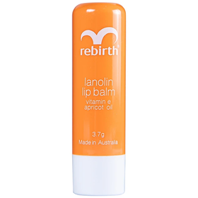 Son dưỡng môi Rebirth Lanolin Lip Balm hỗ trợ làm mềm và làm dịu đôi môi bị khô (3,7g)