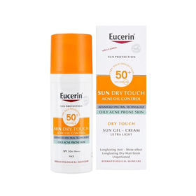 Kem chống nắng Eucerin Sun Gel-Cream Oil Control Spf 50+ cho da dầu mụn (50ml)