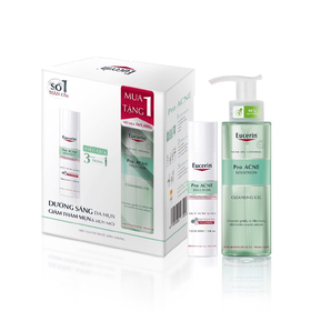 Combo Pro Acne Anti-Acne Mark Eucerin 40Ml + Nước Hoa Hồng Proacne Toner 200Ml giúp giảm thâm mụn và sáng da