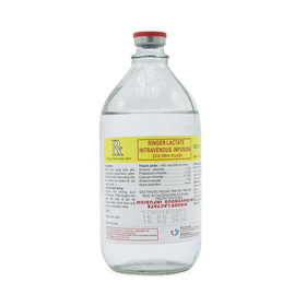 Dịch truyền Lactated Ringer&#039;s Otsuka bổ sung nước, điện giải (500ml)