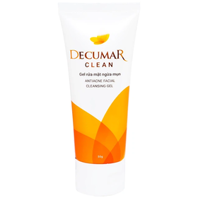 Gel rửa mặt Decumar Clean hỗ trợ ngăn ngừa mụn (50g)