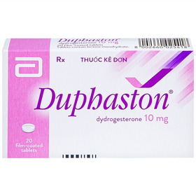 Thuốc Duphaston 10 Abbott điều hòa kinh nguyệt, giảm đau bụng kinh (20 viên)