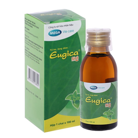 Siro ho Eugica DHG hỗ trợ điều trị ho, long đờm (100ml)