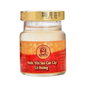 Nước Yến Thiên Nhiên Thiên Việt Nguyên Chất Có Đường Ăn Kiêng Hộp 6 Lọ