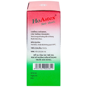 Thuốc ho Astex OPC hỗ trợ giảm ho, viêm họng, viêm phế quản (90ml)