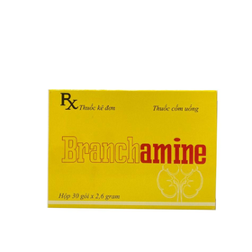 Thuốc cốm Branchamine cung cấp các acid amin (30 gói)