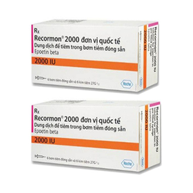 Thuốc Recormon 2000IU Roche điều trị bệnh thiếu máu (6 ống)