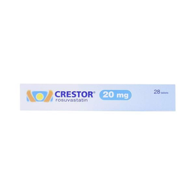 Thuốc Crestor 20mg điều trị rối loạn mỡ máu (2 vỉ x 14 viên)