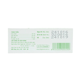 Thuốc Choliver hỗ trợ điều trị viêm gan, rối loạn đường mật (100 viên)