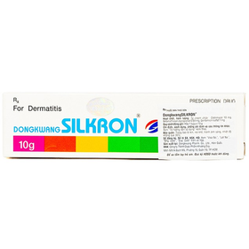 Thuốc bảy màu Silkron Dongkwang trị vảy nến, viêm da dị ứng (10g)