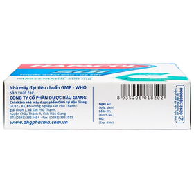 Thuốc Hapacol sủi 500mg hỗ trợ giảm đau và hạ sốt (4 vỉ x 4 viên)