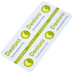 Thuốc Deslora 5mg Pymepharco hỗ trợ điều trị viêm mũi dị ứng, mày đay (3 vỉ x 10 viên)