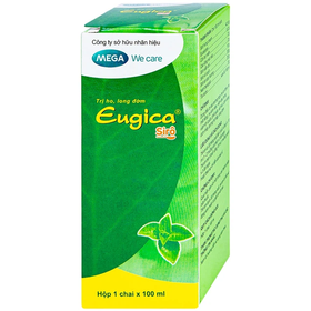 Siro ho Eugica DHG hỗ trợ điều trị ho, long đờm (100ml)