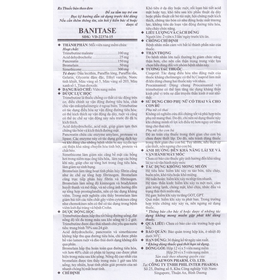 Thuốc Banitase Phil Inter điều trị khó tiêu đầy hơi ở dạ dày (100 viên)