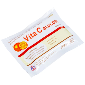 Thuốc ngậm Vita C Glucose hỗ trợ bổ sung vitamin C (46 gói x 24 viên)
