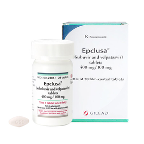 Thuốc Epclusa 400/100mg  điều trị viêm gan C (28 viên)