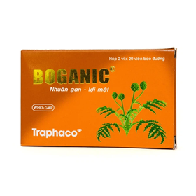 Thuốc Boganic giảm các triệu chứng bệnh viêm gan (40 viên)