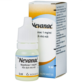 Hỗn dịch nhỏ mắt Nevanac Alcon điều trị viêm, đau mắt (5ml)