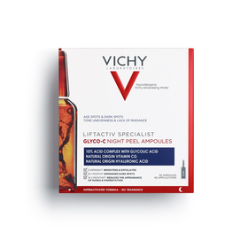 Dưỡng chất Vichy Glyco-C Ampoules giảm thâm nám và làm sáng da ban đêm (hộp 10 ống x 2ml)