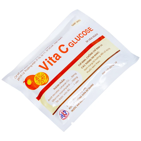 Thuốc ngậm Vita C Glucose hỗ trợ bổ sung vitamin C (46 gói x 24 viên)