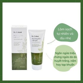 Gel vệ sinh phụ nữ Dr.Celine Intimate Care hỗ trợ làm sạch, ngăn ngừa nhiễm khuẩn vùng kín (180ml)