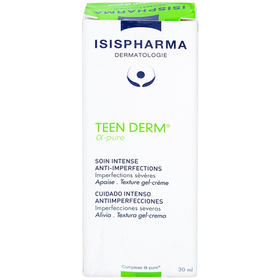 Kem Isis Teenderm Alpha Pure hỗ trợ giảm mụn trứng cá (30ml)