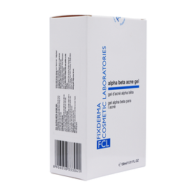 Gel Fixderma FCL Alpha-Beta Acne Gel hỗ trợ dưỡng da, ngăn ngừa mụn trứng cá, đầu đen (Chai 30ml)