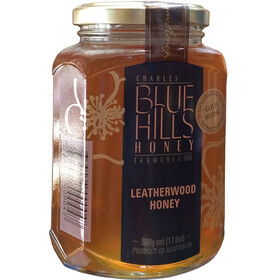 Mật ong nguyên chất Leatherwood Blue Hills tốt cho sức khỏe (500g)