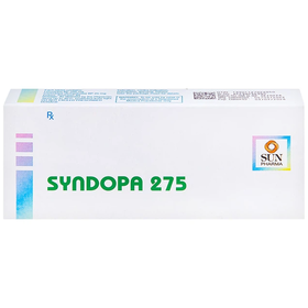 Thuốc Syndopa 275mg Sun Pharma điều trị triệu chứng bệnh parkinson (50 viên)