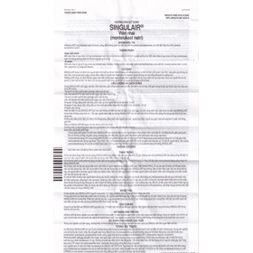 Thuốc Singulair 4mg MSD điều trị hen phế quản mạn (28 viên)