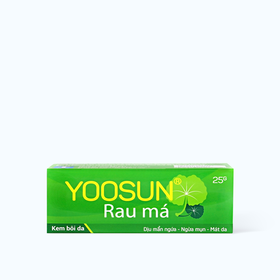 Kem bôi da Yoosun Rau má hỗ trợ ngừa mụn, mát da, tránh sẹo (25g)