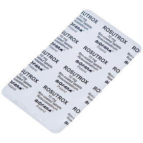 Thuốc Rosutrox 10mg Biofarm điều trị tăng cholesterol trong máu (28 viên)