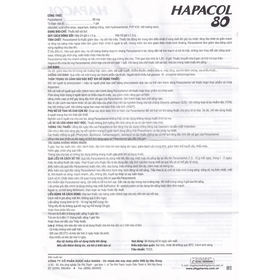 Thuốc Hapacol 80mg hỗ trợ giảm đau và hạ sốt cho trẻ (24 gói x 1.5g)